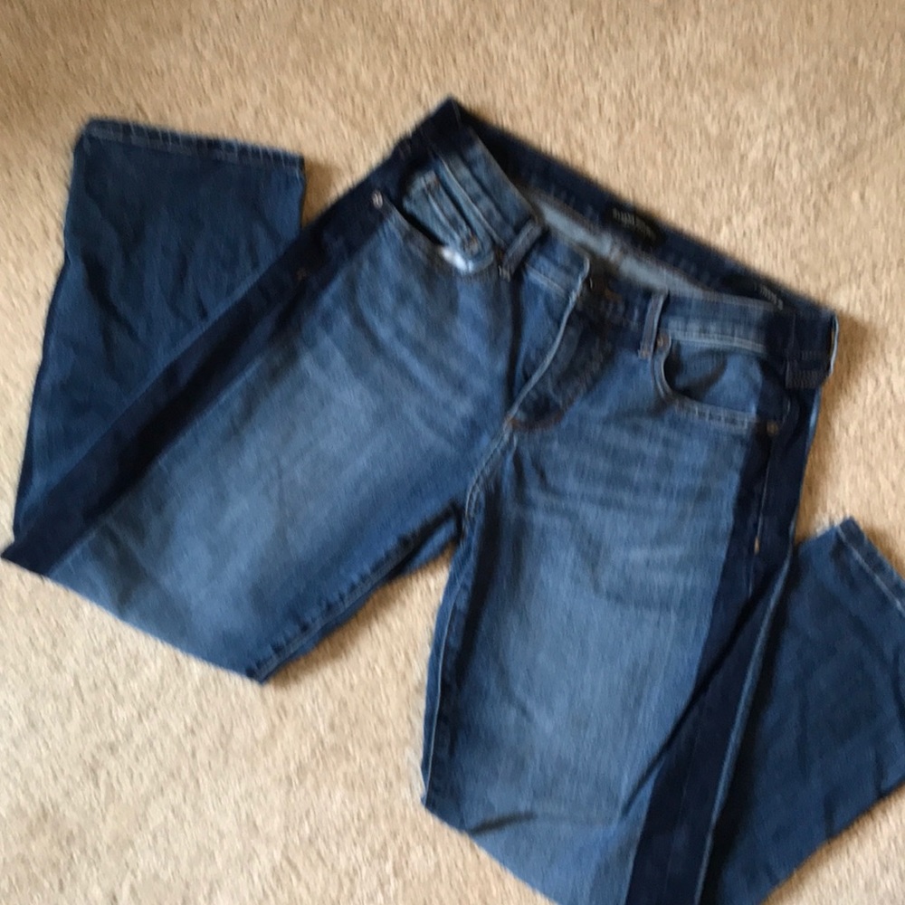 Banana Republic Cropped Girlfriend Jeans
